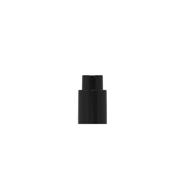 Dispenser lozione 24/410 nero ghiera alta senza clip con tubo 190mm